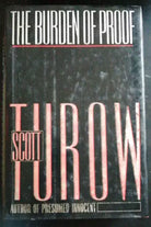 The Burden of Proof - Scott Turow, Farrar Straus Giroux - P
