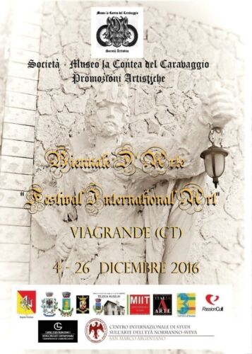 Catalogo Biennale Festival International Art, di Mariagrazia Minio, 2017- ER