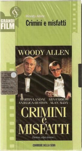 Crimini e misfatti - vhs - 1989 - corriere della sera - F