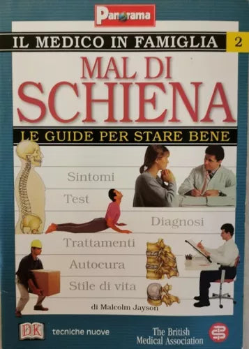 Mal di Schiena, le guide per stare bene di Malcolm Jayson, 1999 - ER