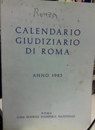 Calendario giudiziario di Roma 1983