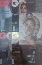 Stock 5 riviste Go - Gentlemen’S Quarter -  Go Italia , 2014 - C