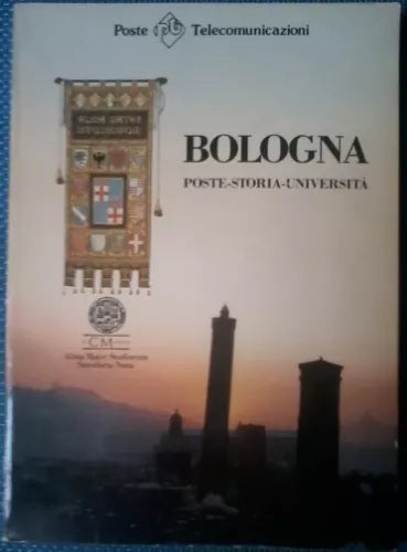 BOLOGNA POSTE-STORIA-UNIVERSITA' - a cura dell'amministrazione P . T., 1988 - L