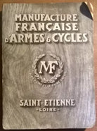MANUFACTURE FRANCAISE D'ARMES E CYCLES - Saint Etienne - Loire, 1925 - L