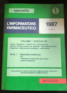 L’informatore farmaceutico 1987 - Aa. Vv Organizzazione Editoriale Medico - P