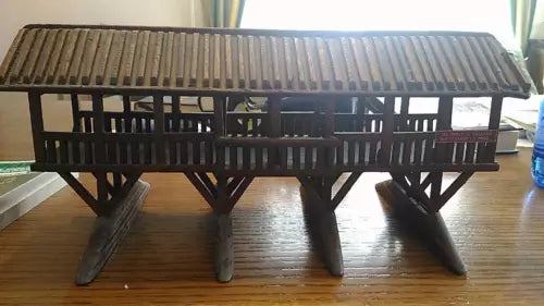 Modellino in legno del ponte di Bassano fatto a mano