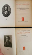 Edizione Nazionale delle Opere di Giosue Carducci volumi 8 e 16 - ER