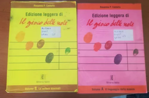 Il gioco delle note - Rosanna P. Castello - Minerva Italica - 1995 - M