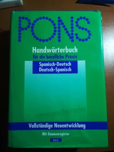 Dizionario Pons Tedesco - Spagnolo - AA:VV. - Klett- 2002 - M