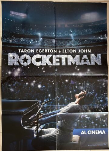Poster locandina Rocketman 100x140 ORIGINALE da cinema di Dexter Fletcher