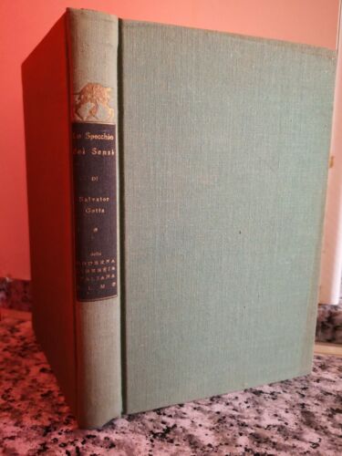 Lo Specchio dei Sensi di Salvatore Gotta, 1949, F. Elmo Editore-f