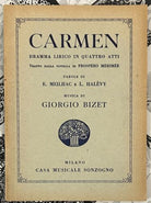 Carmen di Giorgio Bizet di E Meilhac