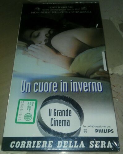 Un cuore in inverno- vhs- 1992 - corriere della sera - F