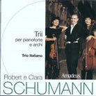 Robert e Clara Schumann: Trii per pianoforte e archi (Amadeus) (CD)