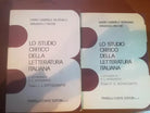 Lo studio critico della letteratura italiana 2 tomi - AA.VV. - Conte - 1974 - M