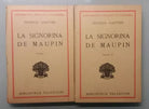 La signorina de Maupin, 2 volumi - Teofilo Gautier - B. Vallecchi - 1931 - G