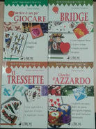 4 VOLUMI SUL GIOCO DELLE CARTE - AA.VV - L'AIRONE - 2003 - M