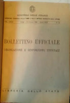 Bollettino Ufficiale - Legislazione e disposizioni ufficiali - 1941