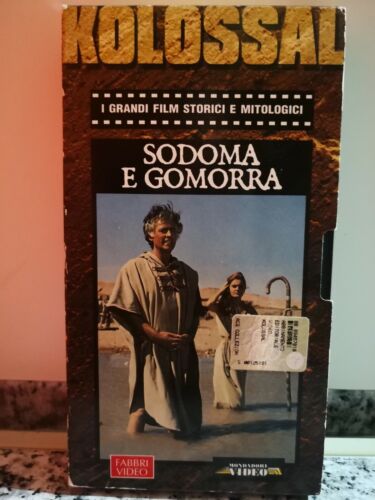 Sodoma e Gomorra -Vhs-fabbri video-1962-F