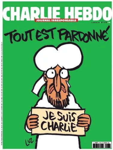 CHARLIE HEBDO FRENCH 14/01/2015 TOUT EST PARDONNE N. 1178 NO PDF NO FAKE