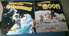 2 Books - Eye on the Universe: The Moon - The life of an Astronaut -Crabtree- L