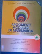 Argomenti modulari di matematica F - Ist. Prof. e del comm. - Ghisetti, 2000 - L