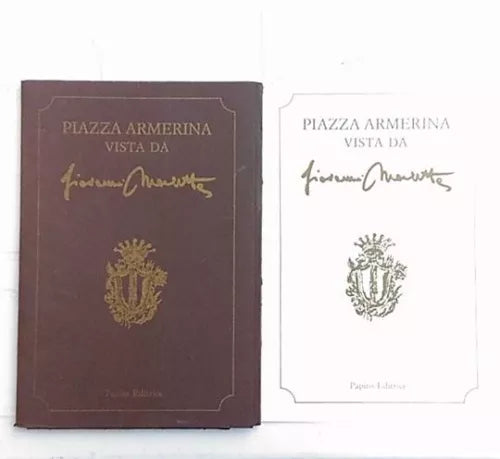 Piazza Armerina vista da Giovanni Marletta 20 disegni-Monumenti di P. Armerina