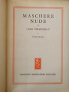 Maschere Nude di Luigi Pirandello, 1952, Mondadori - ER