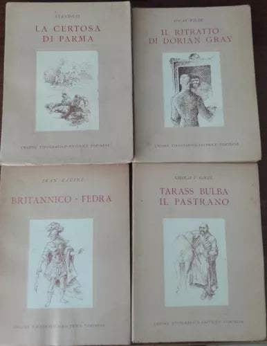 Collana i grandi scrittori stranieri-Wilde, Stendhal, Racine,V. Gogol-Torinese-A