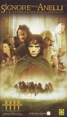 Il Signore Degli anelli-La compagnia dell anello-Vhs-2001-Medusa-F