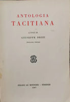 Antologia Tacitiana di Giuseppe Brizi, 1967, Le Monnier - ER