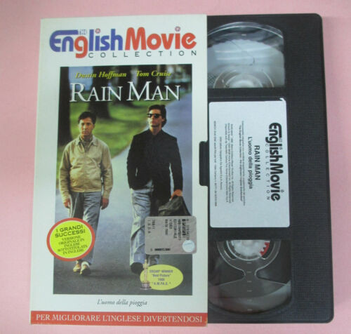 Rain Man - Vhs - L uomo delle pioggia -2000 - Deagostini -F