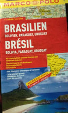 Brasile, Bolivia, Paraguay, Uruguay 1:4.000.000 di Marco Polo, 2012, 97888663