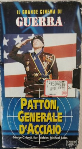 Patton Generale d Acciaio VHS il grande cinema di guerra - Fabbri Video - ER