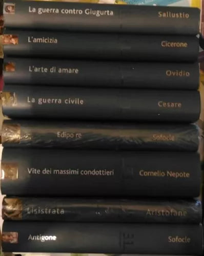 Classici Greci-Latini ; lotto di 7 opere - Barbera editore