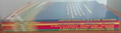 Lotto 6 volumi fiabe da leggere e colorare - AA.VV. - Bookstore,2010 - A