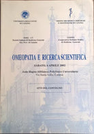 Omeopatia e Ricerca Scientifica Convegno Catania 2002 Ca