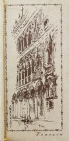 Venezia: splendido libriccino con illustrazioni a matita - ER