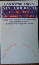 Chi ha paura del numero chiuso? - AA.VV.-Laterza-R