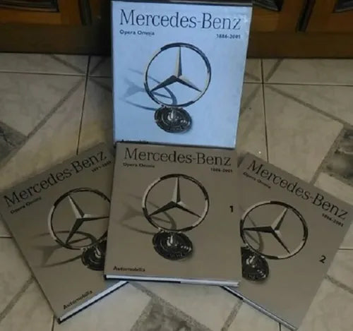 Mercedes-Benz Opera Omnia 1886-2001  di J Lewandowski (3 volumi + cofanetto)