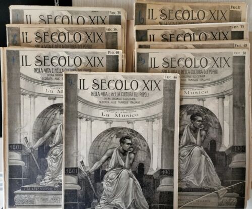 Il Secolo XIX nella vita e nella cultura dei popoli. La Musica 7 volumi - ER