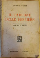 Il padrone delle ferriere di Giorgio Ohnet, 1933, A. Barion - ER