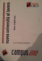 Nuova universita al lavoro - Cristiana Alfonsi - Crui - 2002 - MP