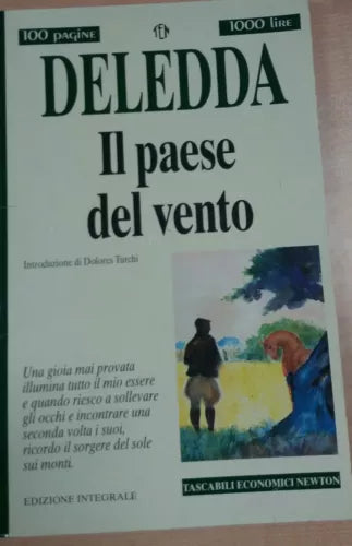 IL PAESE DEL VENTO - GRAZIA DELEDDA - NEWTON - 1995 - M