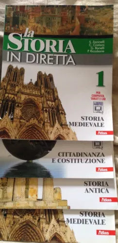 La storia in diretta - S. Zaninella - Atlas - 2012 - MP