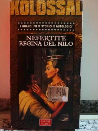 Nefertite Regina del Nilo- Vhs-1961-Fabbri video-F