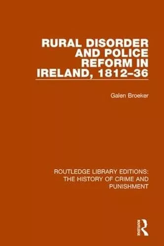 Rural Disorder and Police Reform in Ireland