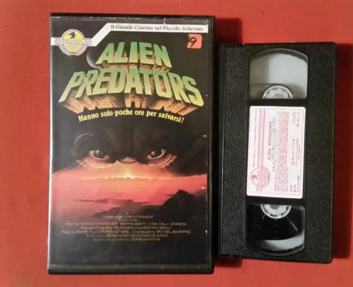 Alien Predators -1987- Deran Sarafian - VHS 1° Ed. Eureka video