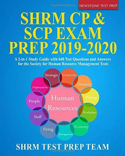 SHRM-CP SHRM-SCP Exam Prep 2019-2020 A 2-in-1 Study Guide with 640 Test Question