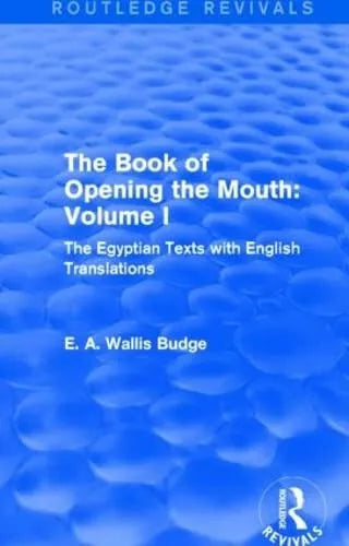 The Book of the Opening of the Mouth